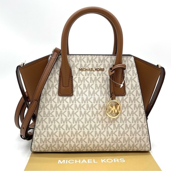 Michael Kors Small Avril’s Satchel Crossbody Top Zip Bag - Picture 2 of 9